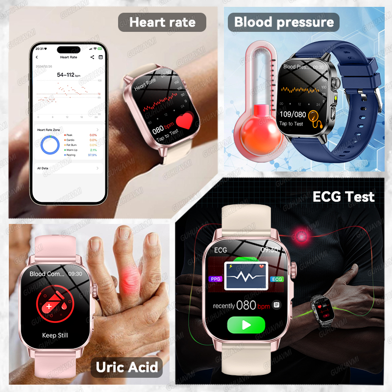 GUHUAVMI 2026 New Precise Heal - Smartwatch Health Watches review and price