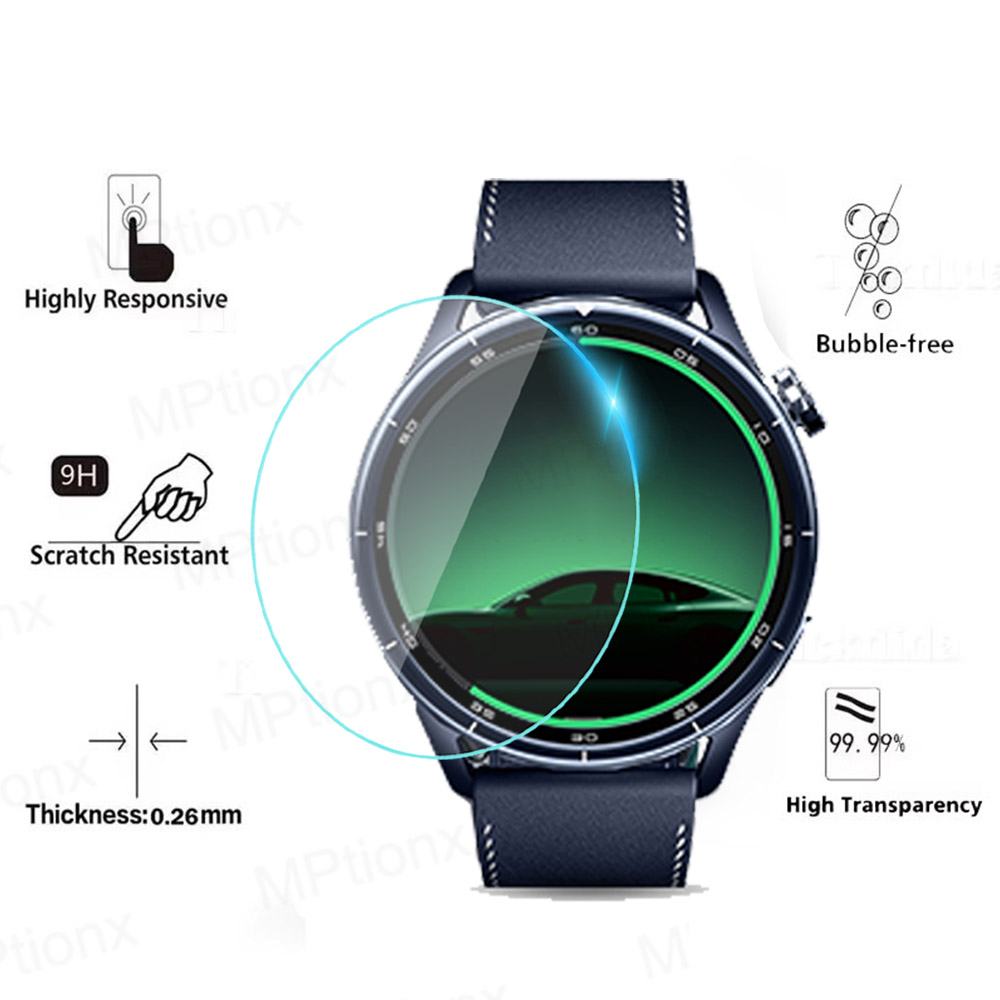 Tempered Glass for Xiaomi Watc - Smartwatch Watches Xiaomi review and price