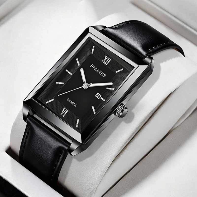 Casual Leather Men's Watches F - Smartwatch Branded Watches For Men review and price