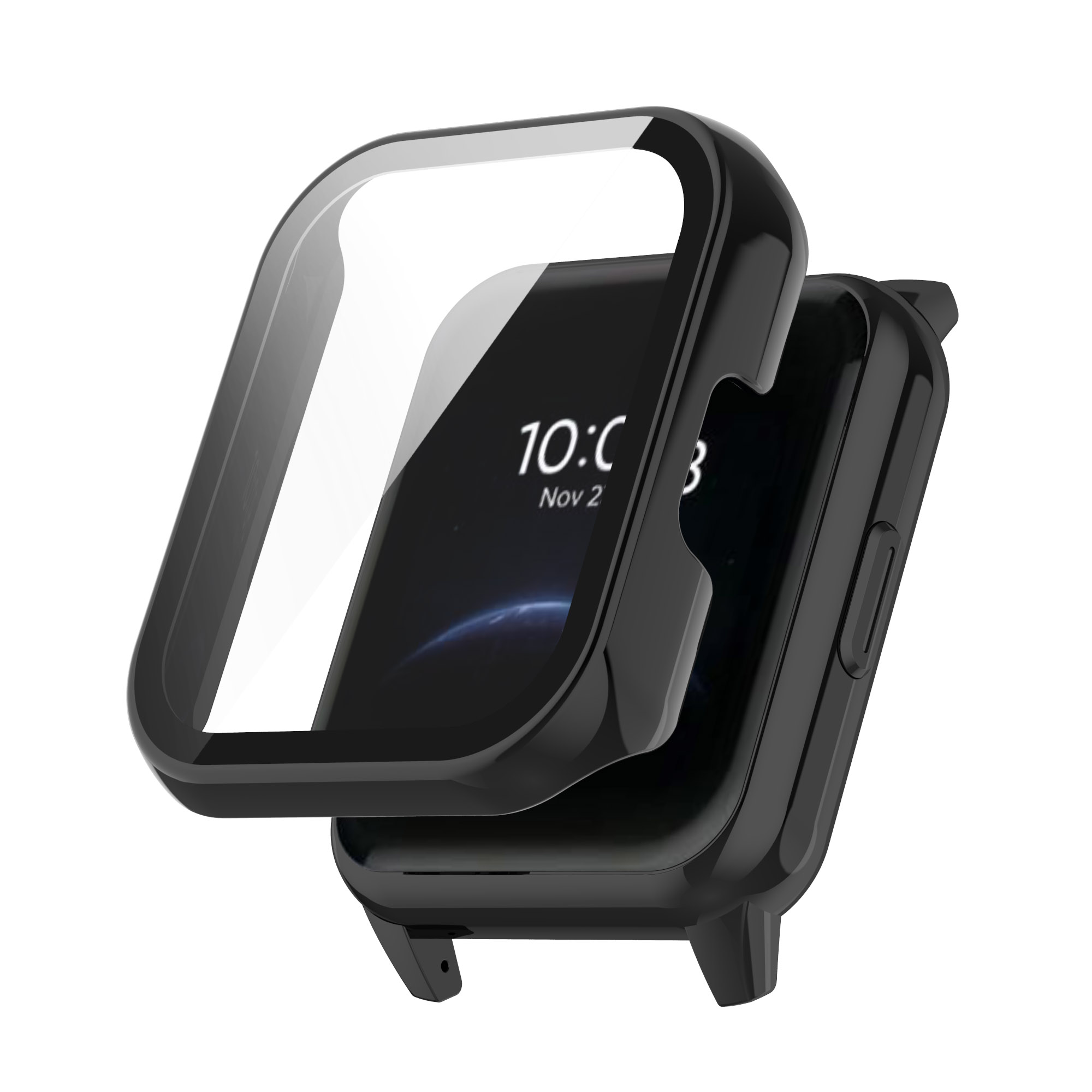 Glass+Case For Realme Watch 2  - Smartwatch New Watches review and price