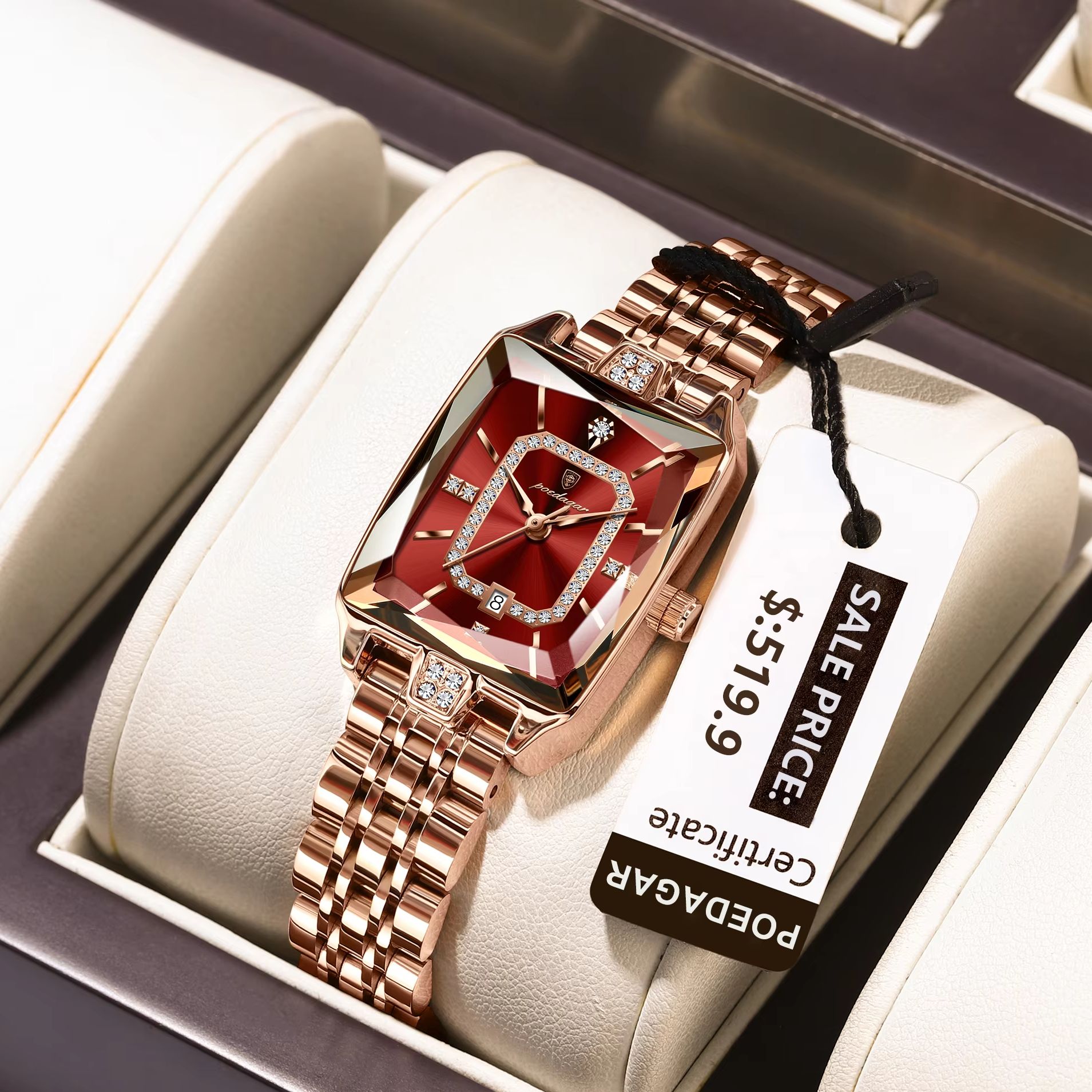 POEDAGAR Fashion Elegant Women - Waterproof Diving Watch review and price