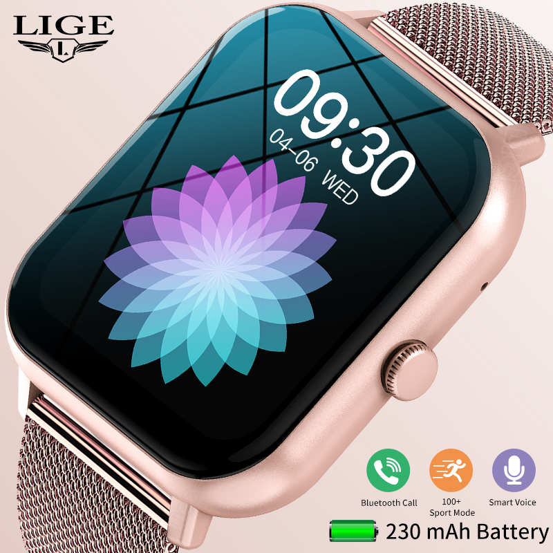 LIGE Women Smartwatch Bluetoot - Smartwatch Watch Whatsapp review and price
