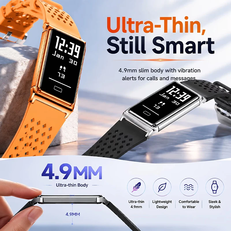 LIGE New Ultra-Slim Smart Brac - Smartwatch Slim Watches For Men review and price