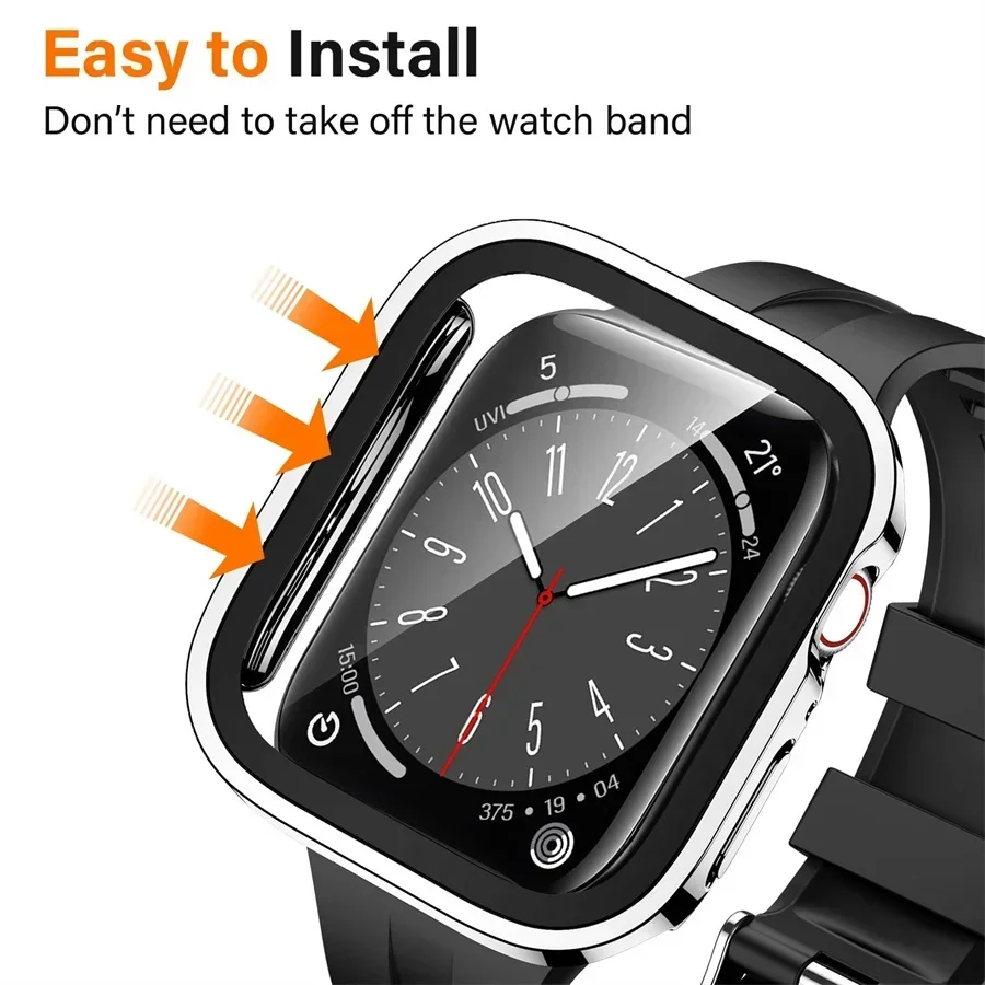 Glass+cover For Apple Watch ca - Smartwatch Watches For Women Smart review and price