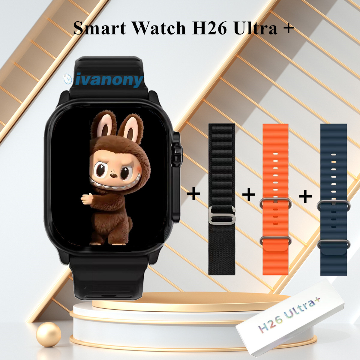 Original Amoled Smart Watch H2 - Smartwatch Watch Whatsapp review and price