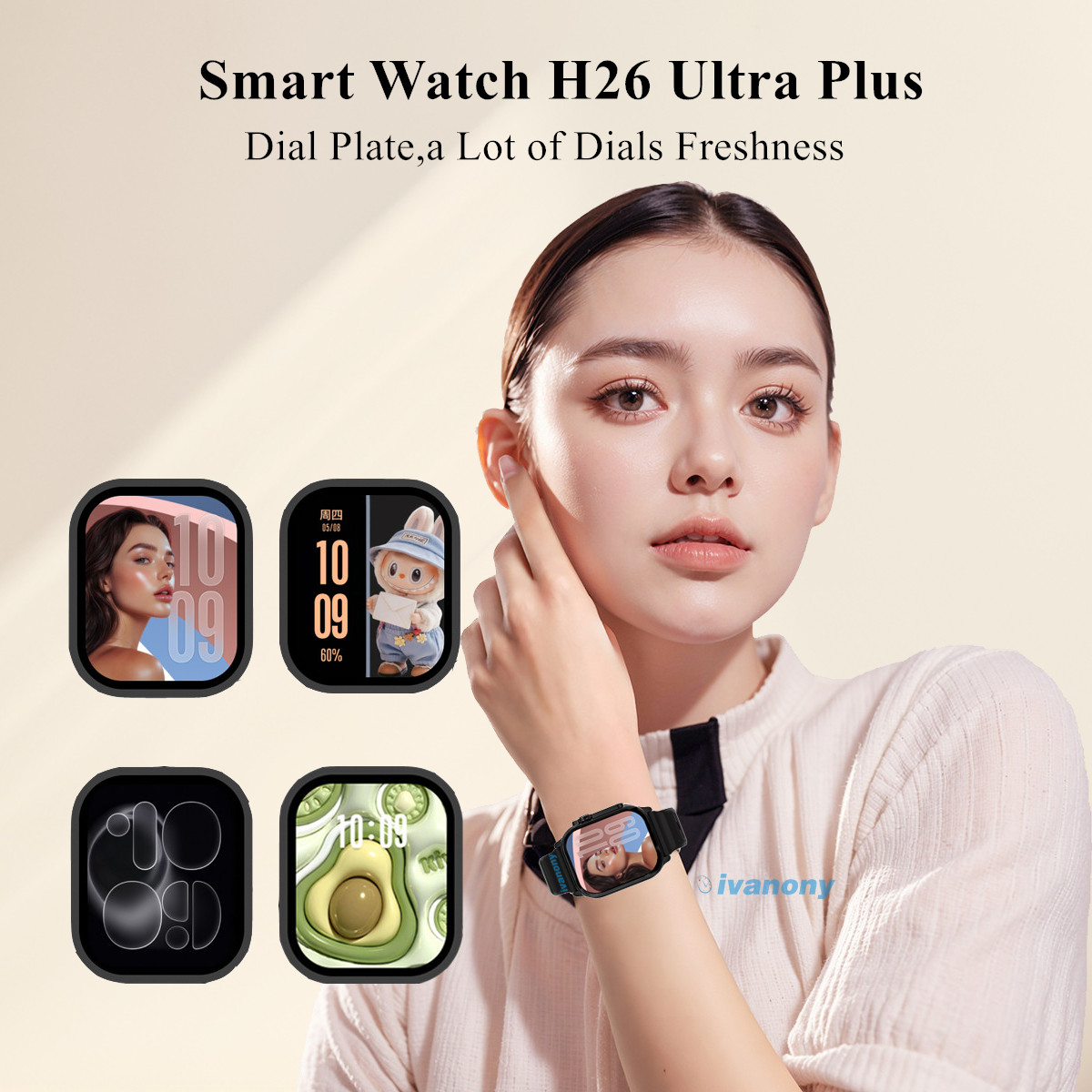 Original Amoled Smart Watch H2 - Smartwatch Watch Whatsapp review and price