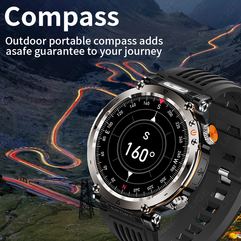 New Military Outdoor Smartwatc - Smartwatch New Watches review and price