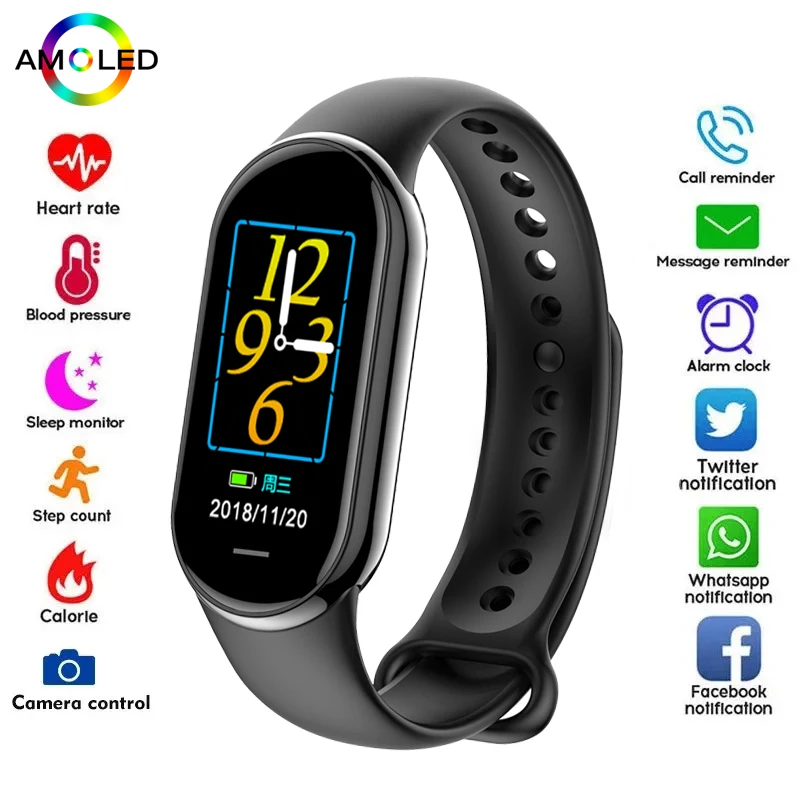 New Original Small M8 Band Sma - Smartwatch Sports Watches For Women review and price