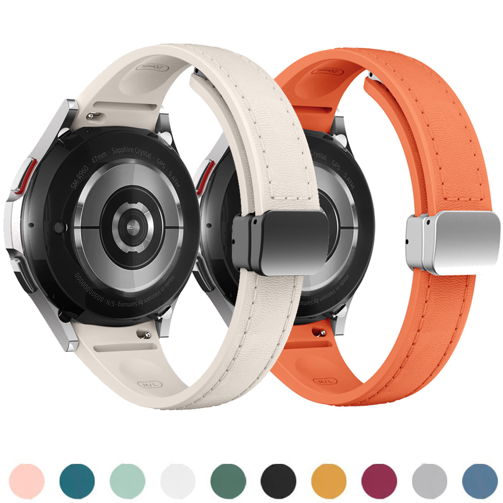 Genuine Leather+silicone Strap - Smartwatch Slim Watches For Men review and price