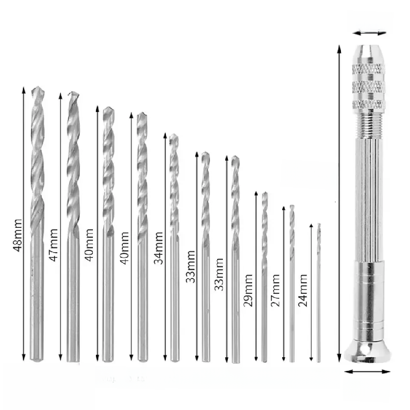 0.8-3.0mm Mini Hand Drill Wood - Watch Es review and price