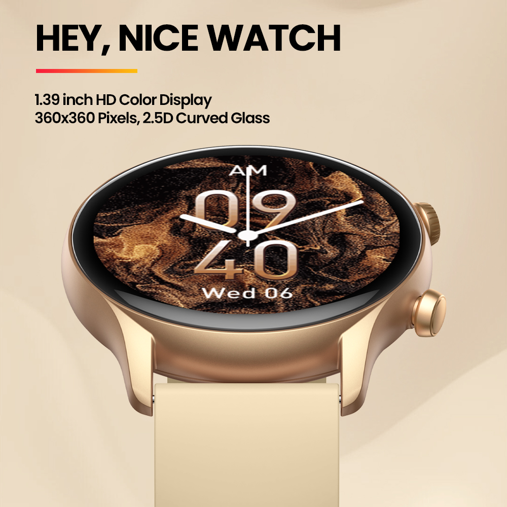 New Zeblaze Btalk 3 Plus Voice - Watches Ladies Smartwatch review and price