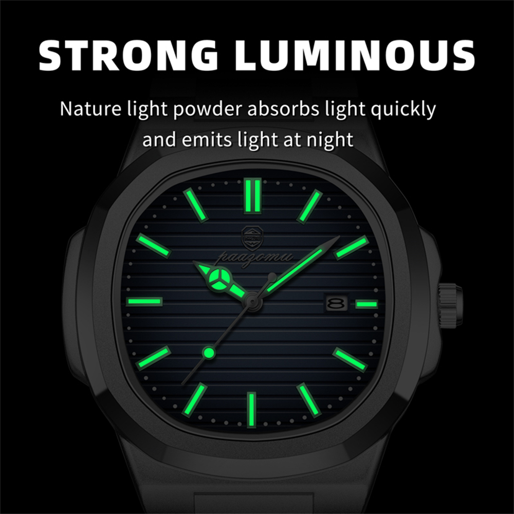 PAAZOMU Business Men Square Wa - Smartwatch Luxury Watches For Men review and price