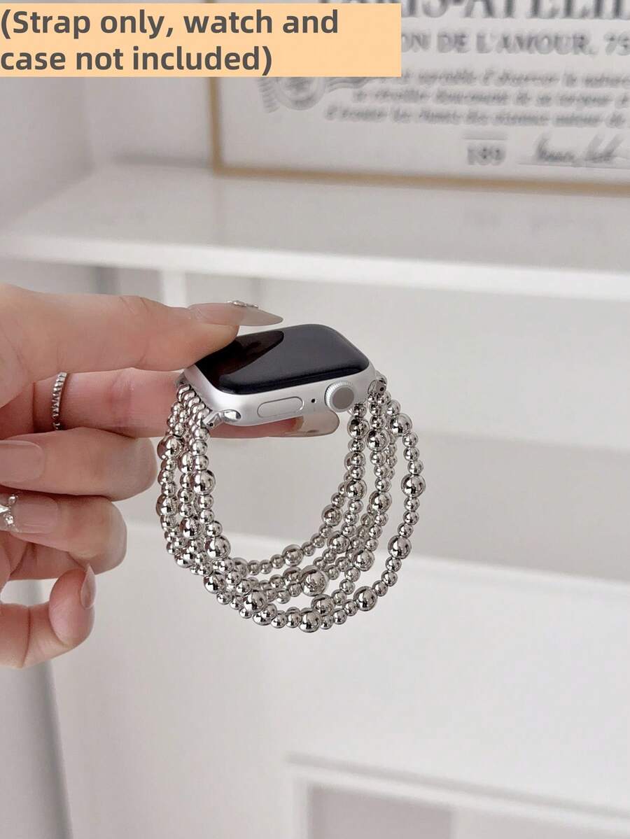 MAPUCE 1pc Fashion Beaded Brac - Smartwatch Stylish Watches For Women review and price