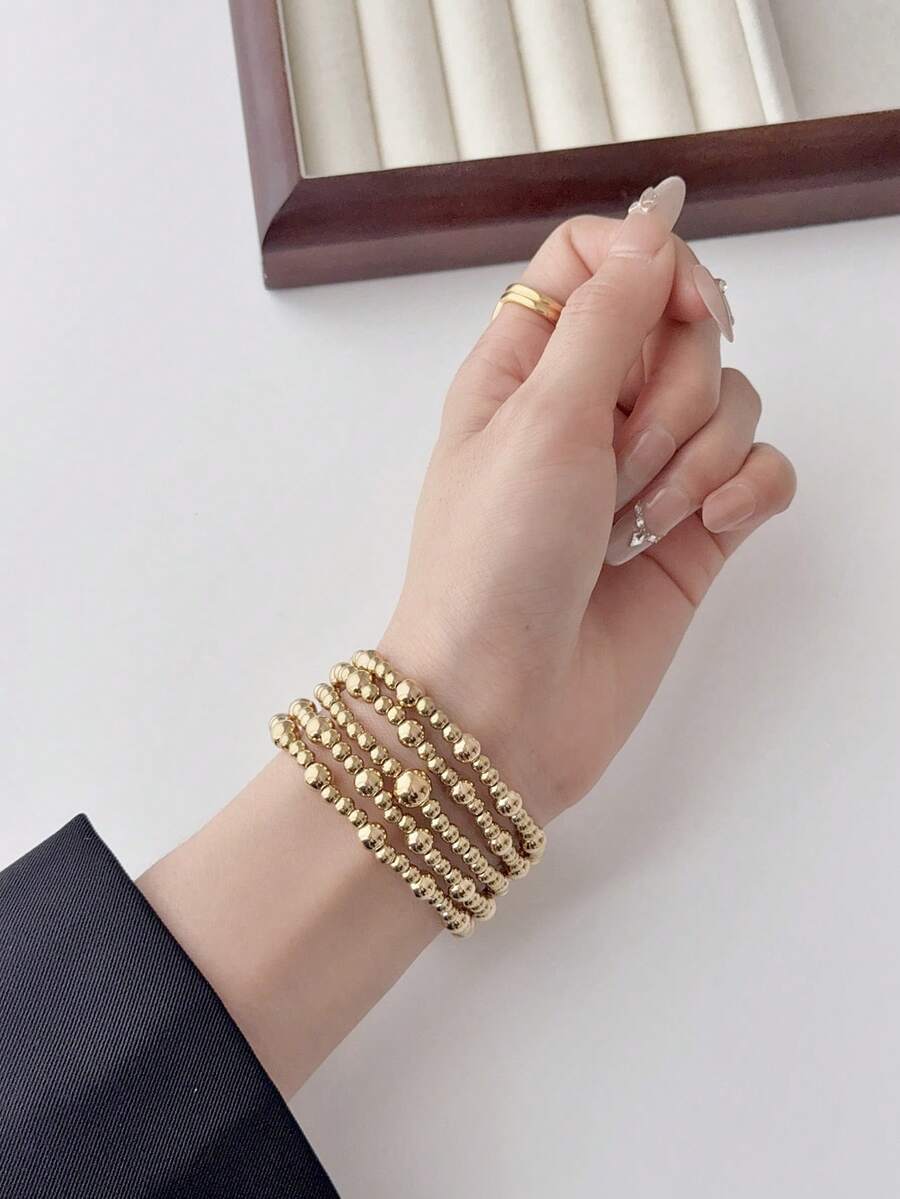 MAPUCE 1pc Fashion Beaded Brac - Smartwatch Stylish Watches For Women review and price