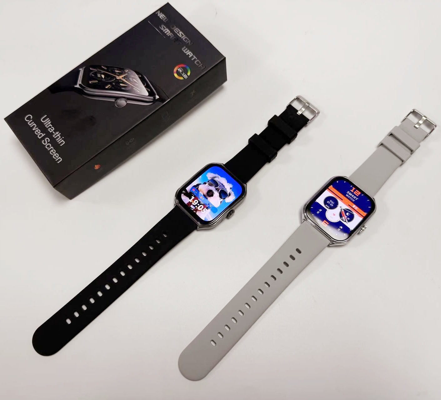 Fashion Ultra-Slim Amoled Smar - Smartwatch Slim Watches For Men review and price