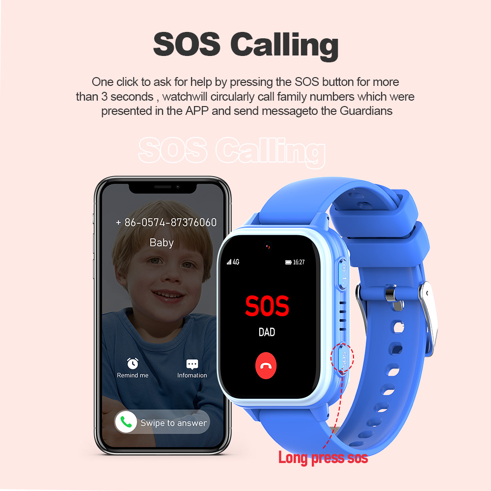 Wonlex 4G Kids Smart Watch KT3 - Smartwatch Watch Whatsapp review and price