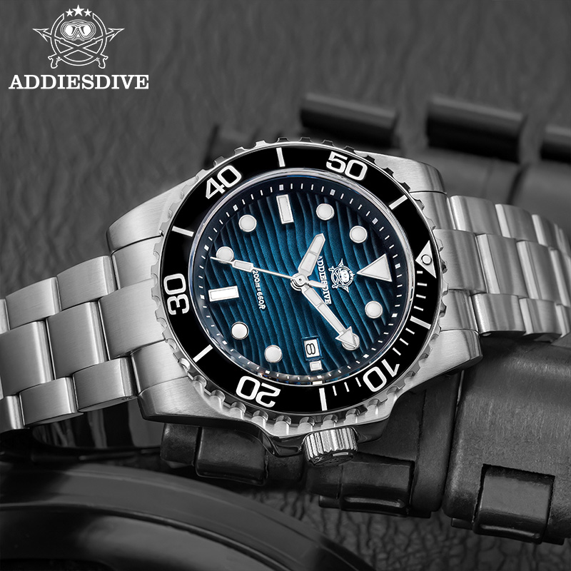 ADDIESDIVE Men's 2115 Quartz W - Waterproof Diving Watch review and price