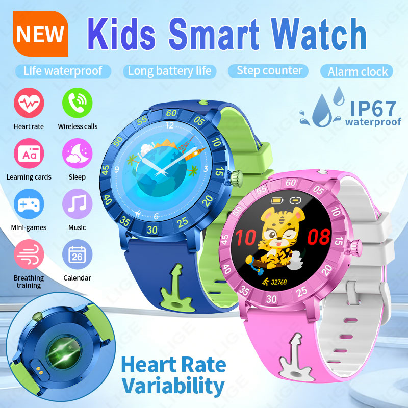 LIGE 2026 HRV Kids Smart Watch - Smartwatch Watches Useful Gift For Boys review and price