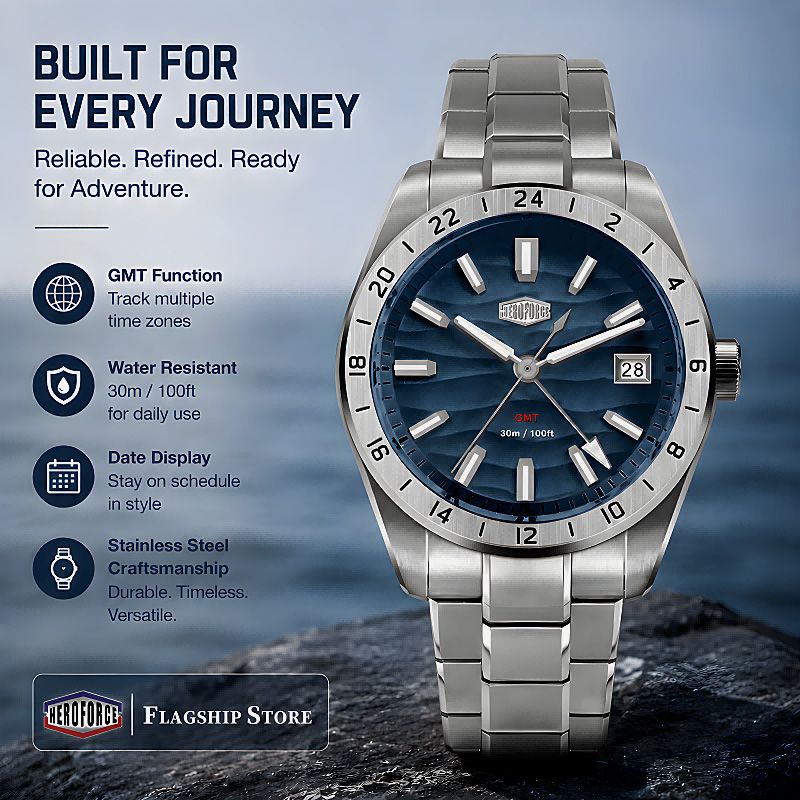 HEROFORCE New Waterproof Lumin - Smartwatch Luxury Watches For Men review and price